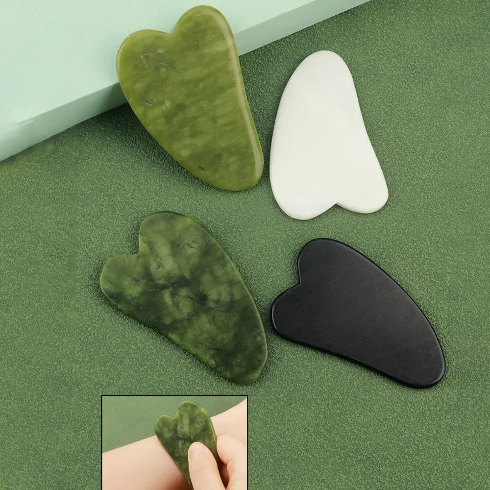 Set de Rodillo de Jade y Gua Sha