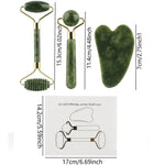 Set de Rodillo de Jade y Gua Sha