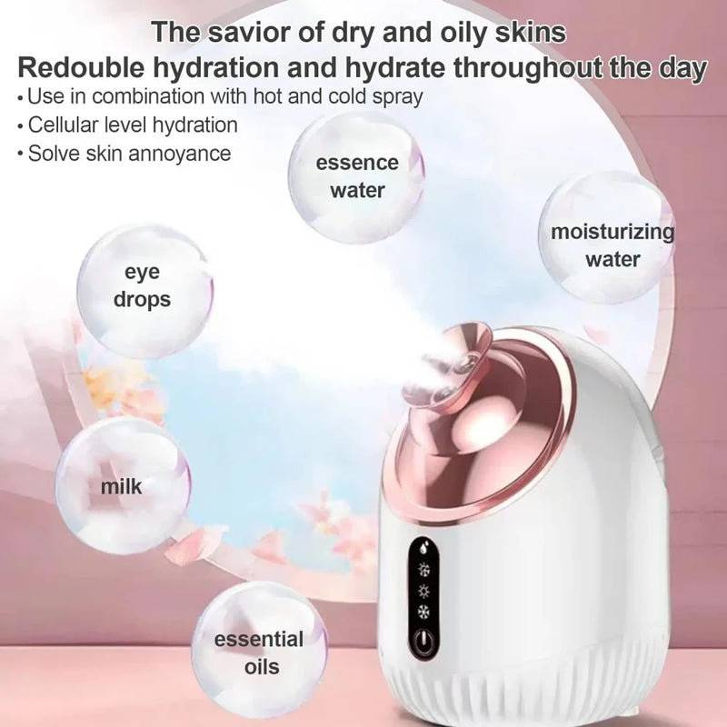 Vaporizador Facial Nano Ionic Hot and Cold